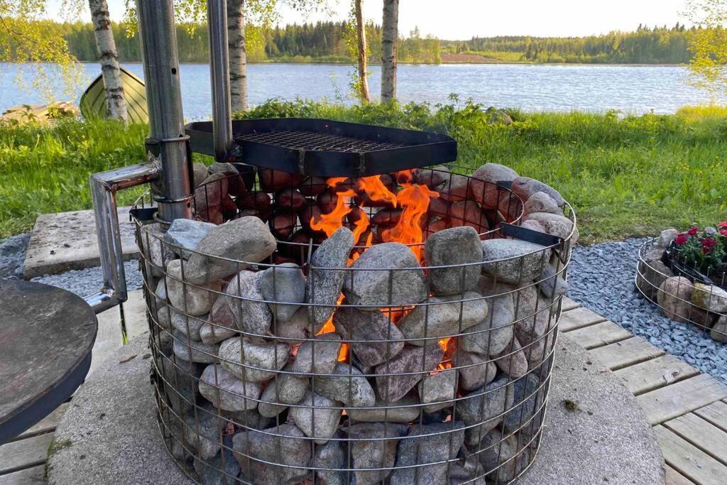 Viihtyisae Kolmio Jaerven Rannalla Haapavesi Exterior photo
