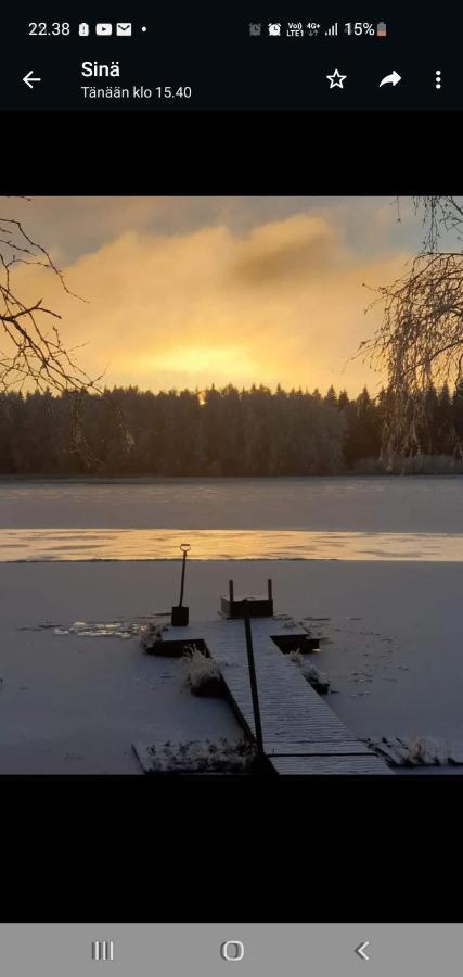 Viihtyisae Kolmio Jaerven Rannalla Haapavesi Exterior photo